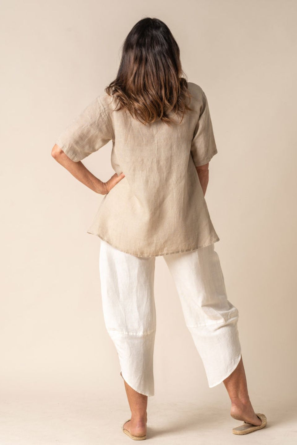 Brooks Top in Latte