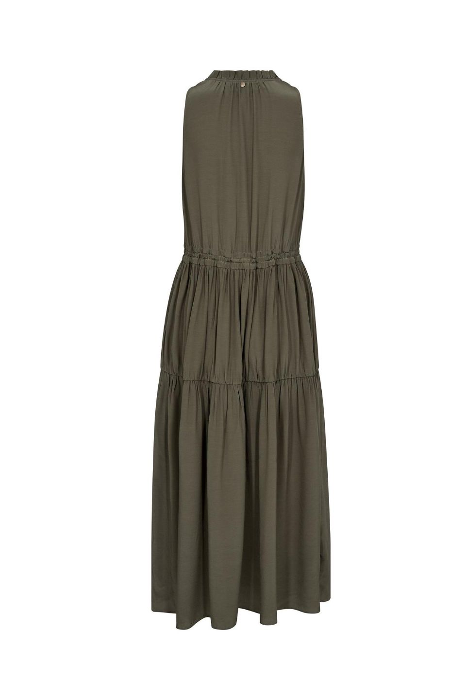 Sabri Short Sleeve Solida Dress Dusty Olive