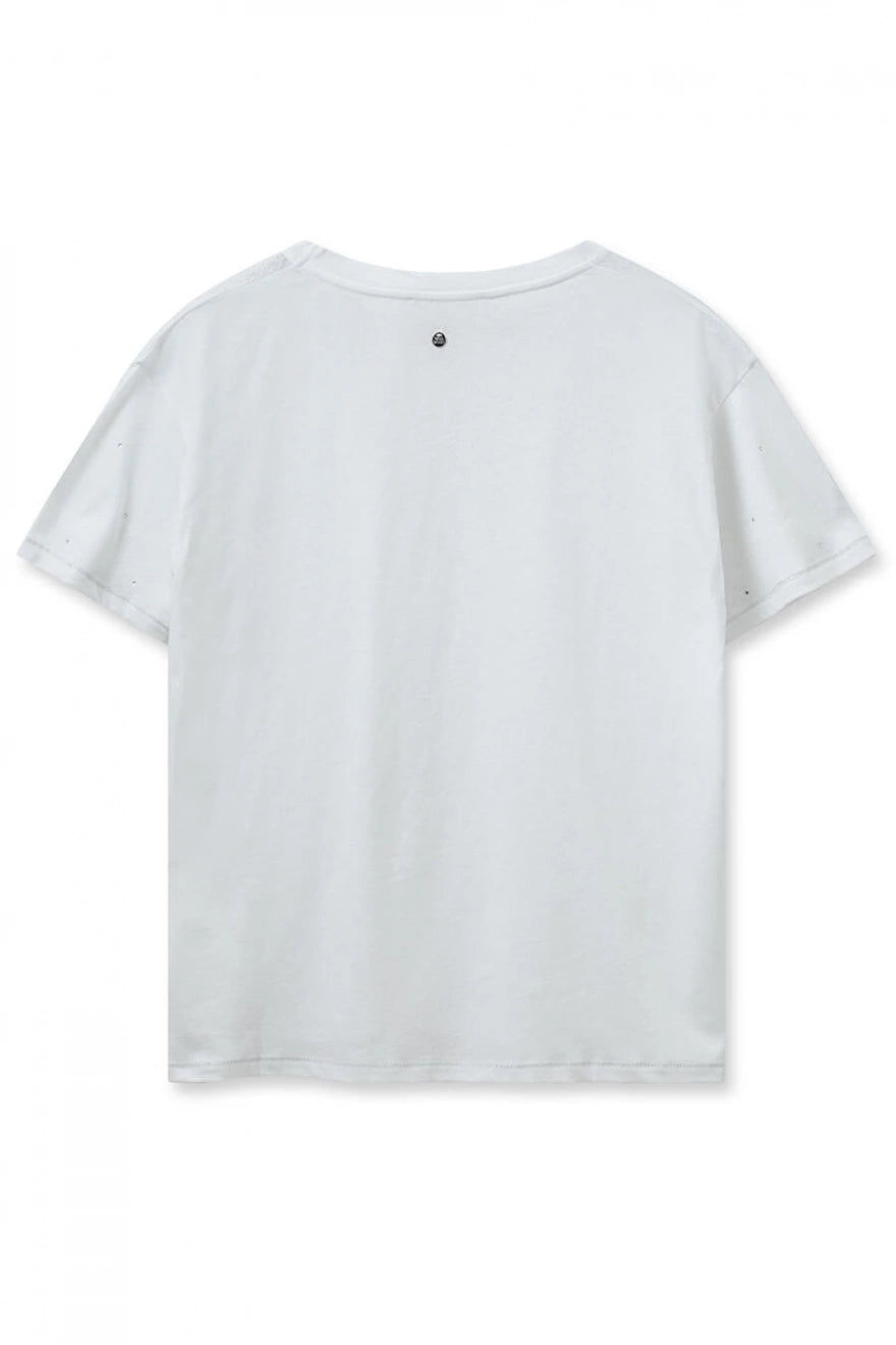 Main Short Sleeve Deco Tee White