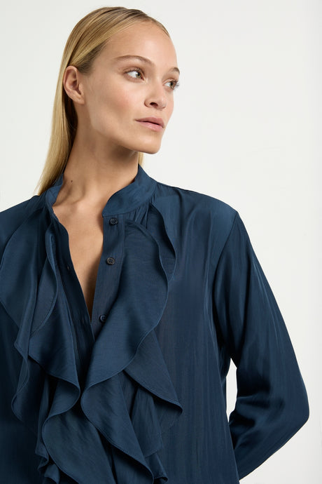Ripple Blouse Beluga