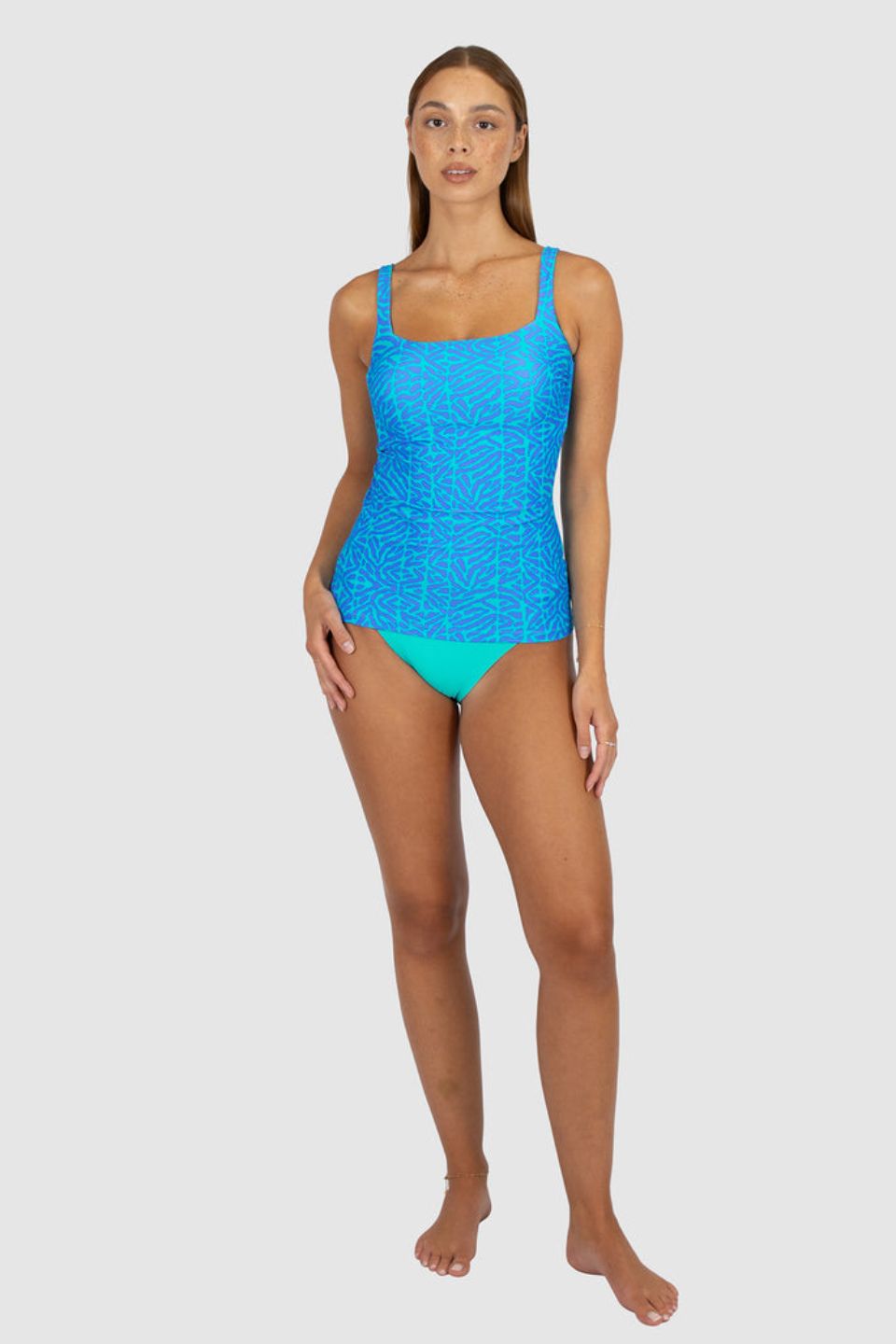 Wild Coast Multi Fit Singlet Top Spearmint