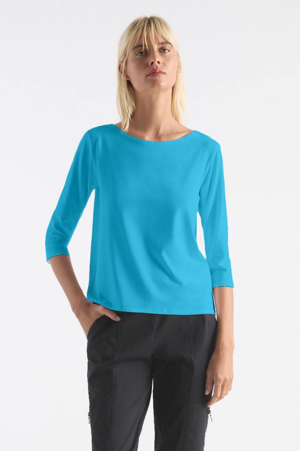 Relaxed Boat Neck Jewel