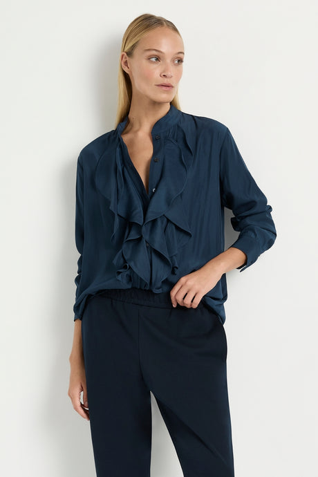 Ripple Blouse Beluga