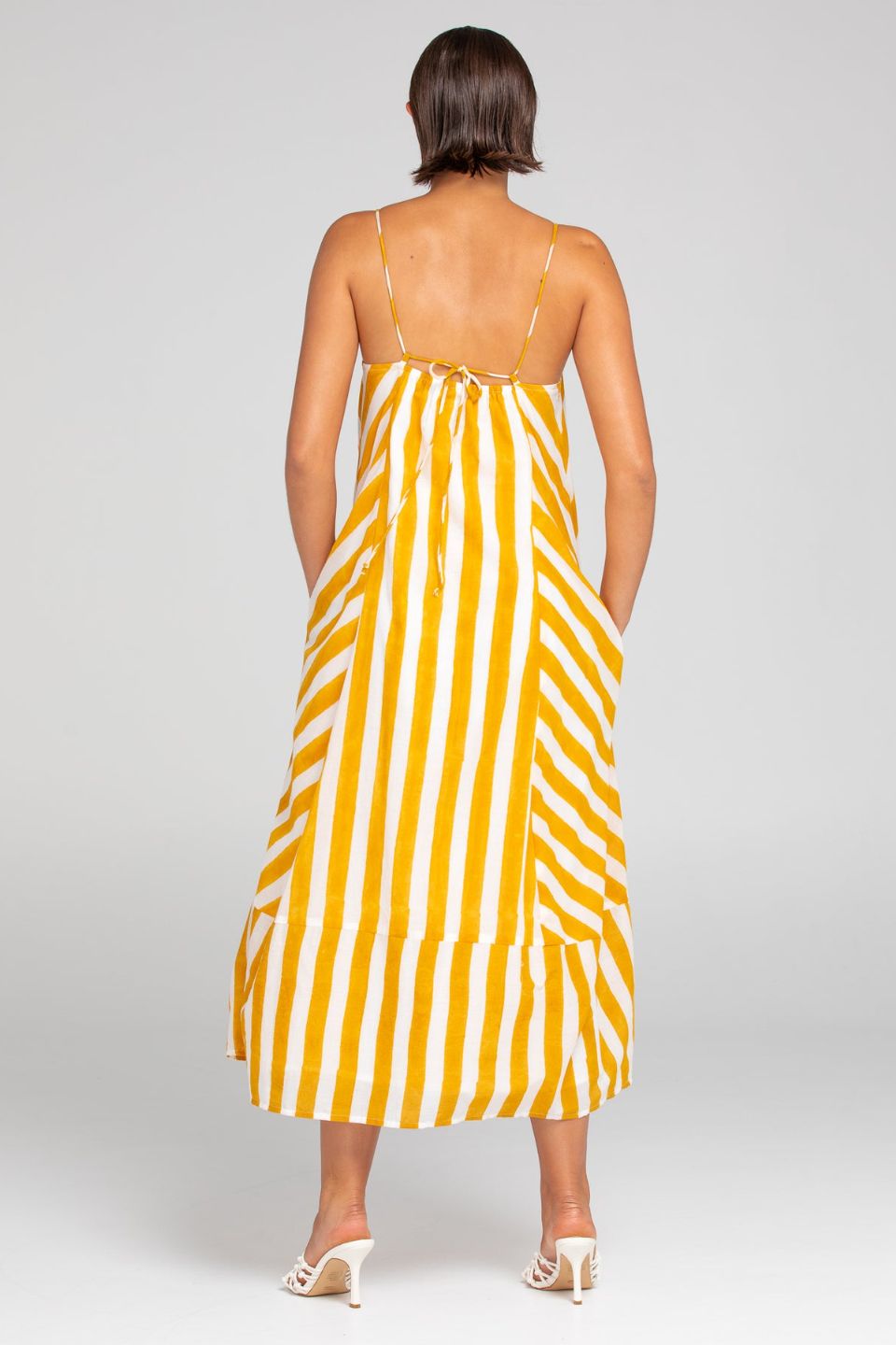 Sami Dress Tropical Stripe