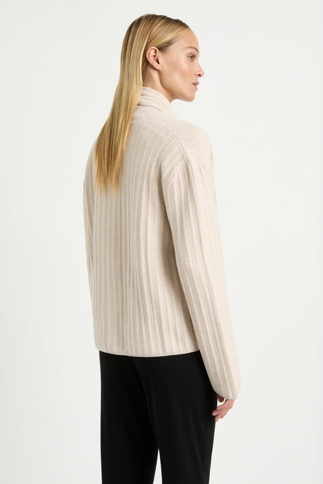 Shrug Jacket Vanilla Marl