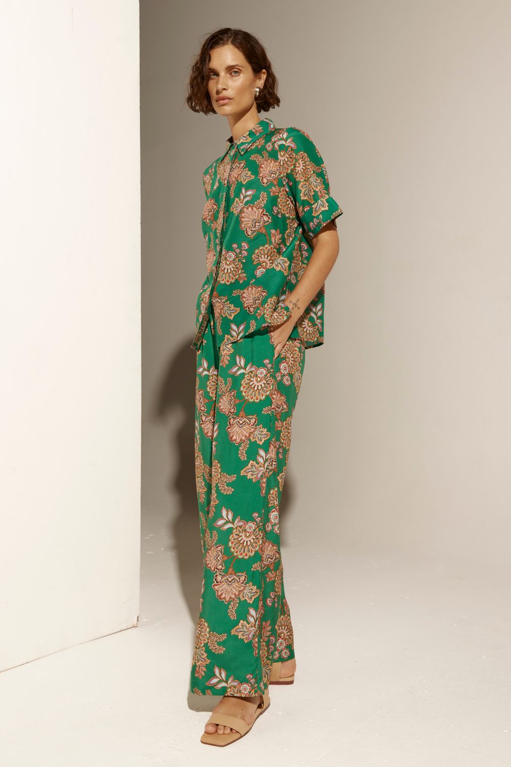 Breeze Pant Kgari Palm Green