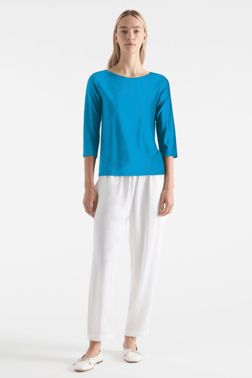 Relaxed Boat Neck Jewel