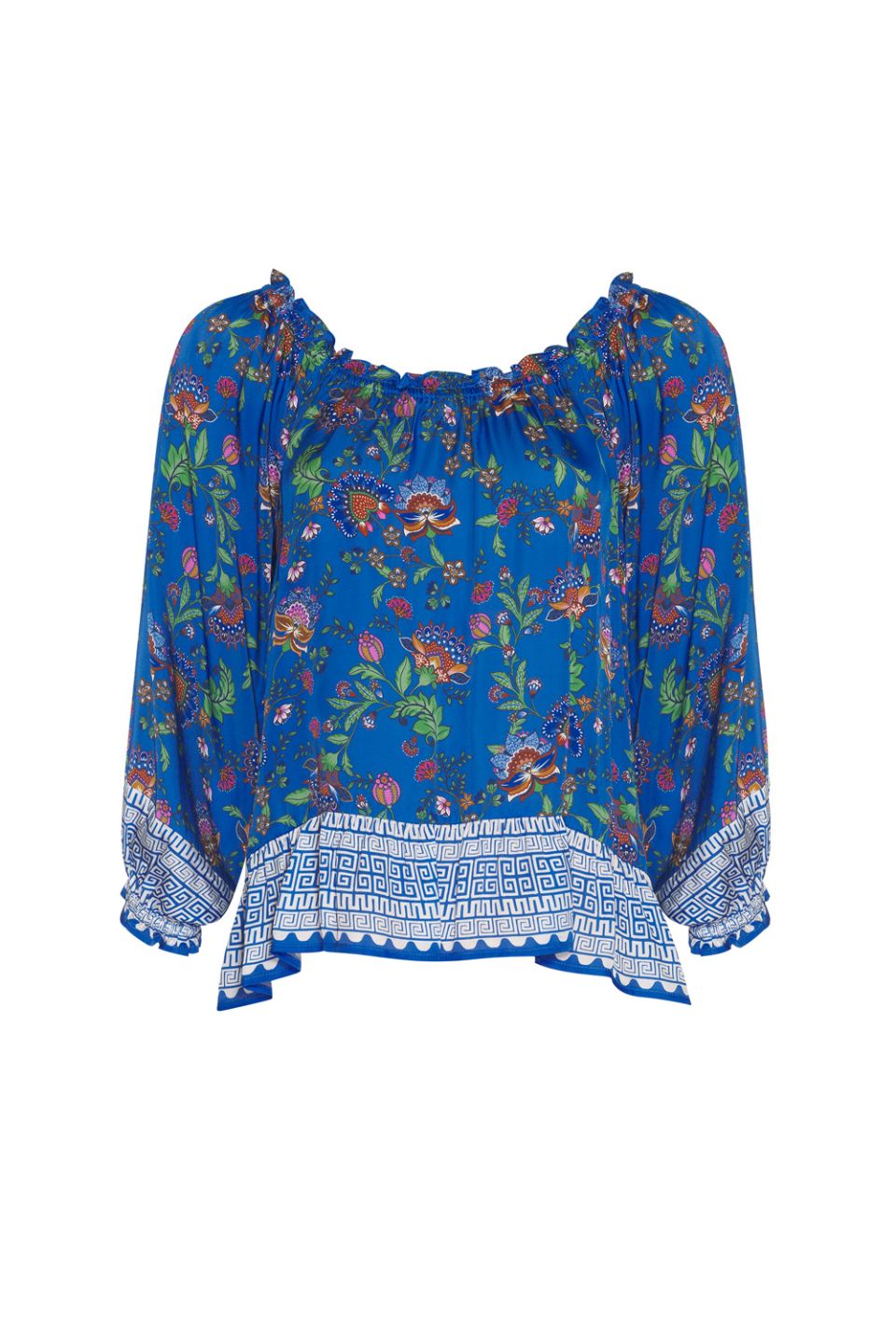Calliope Blouse Blue