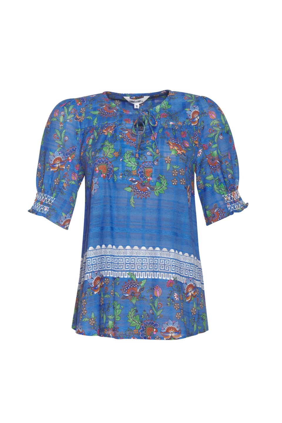Calliope Top Blue