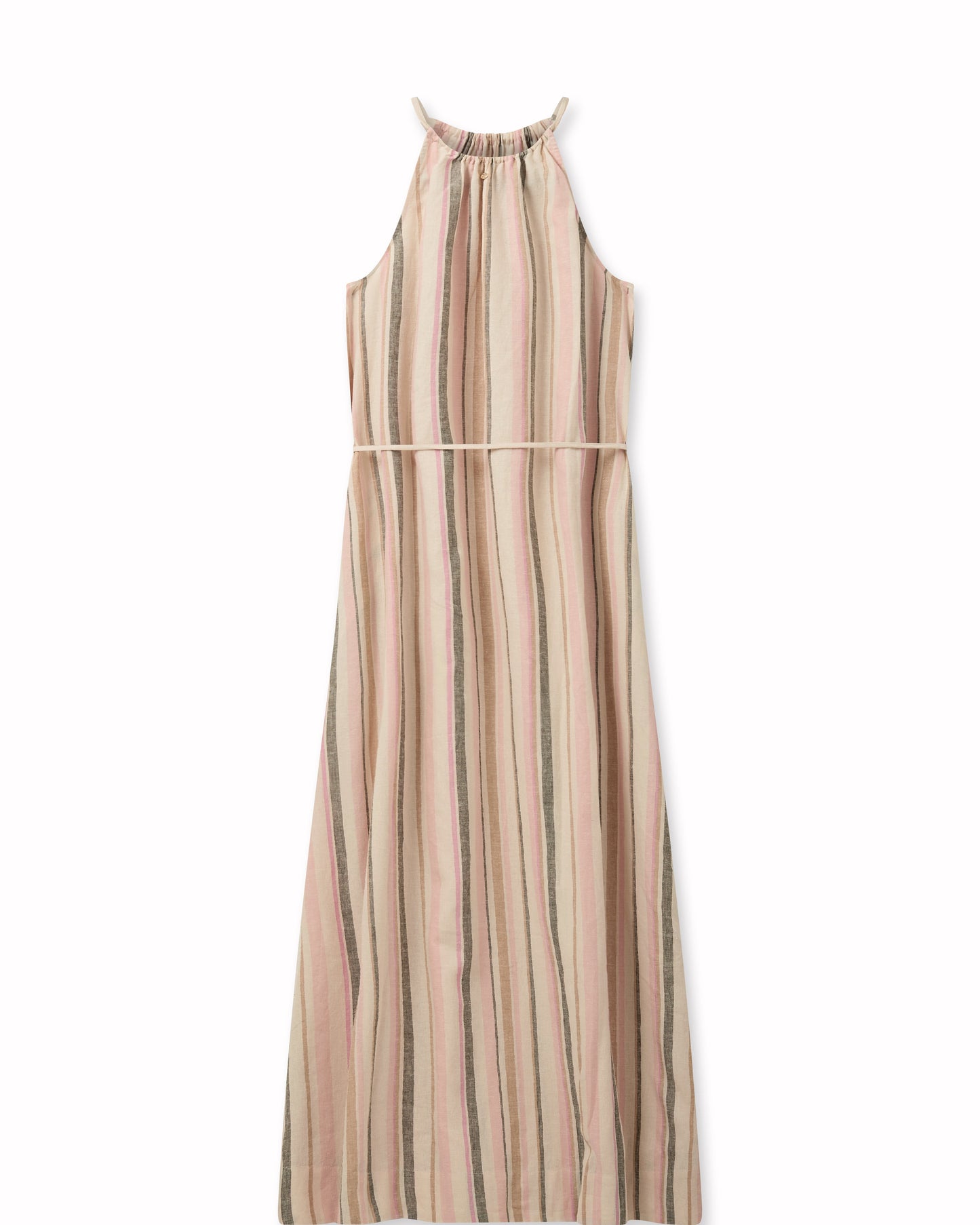 Adene Lino Dress Impatiens Pink