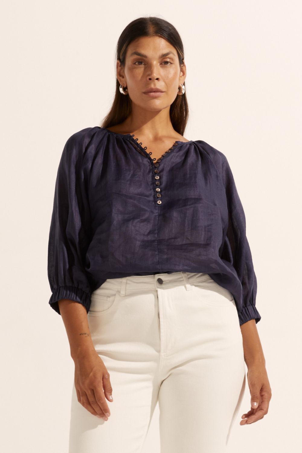 Imbue Top Indigo