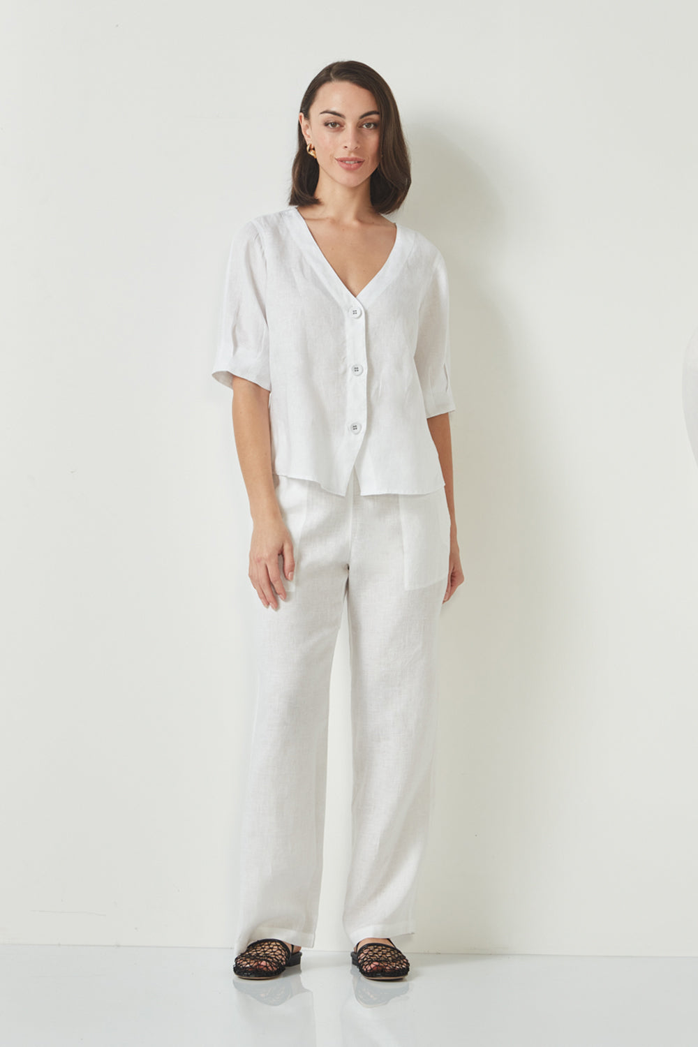 Lindy Top White