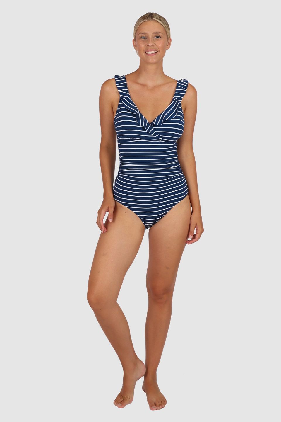All Aboard E-F One Piece Indigo