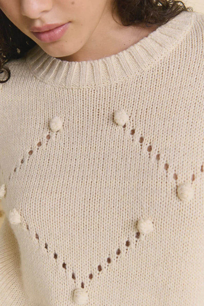 LL Pom Pom Jumpee Ivory