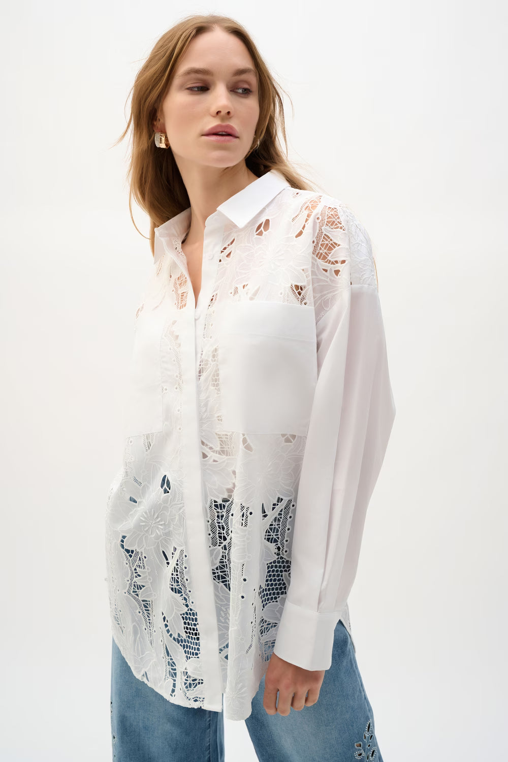 262952 White Blanc Blouse