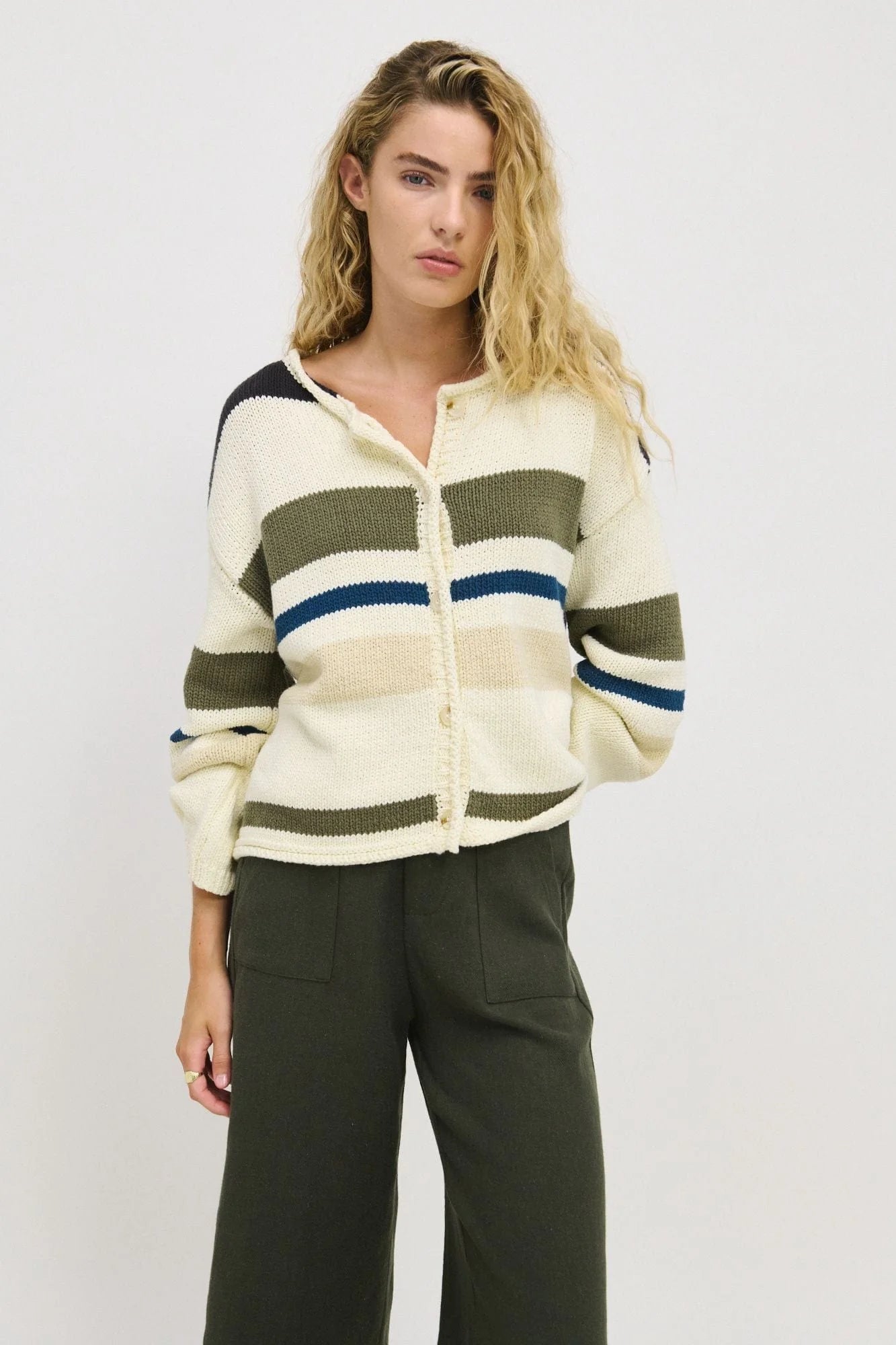 Stripe Raya Cardigan Multi