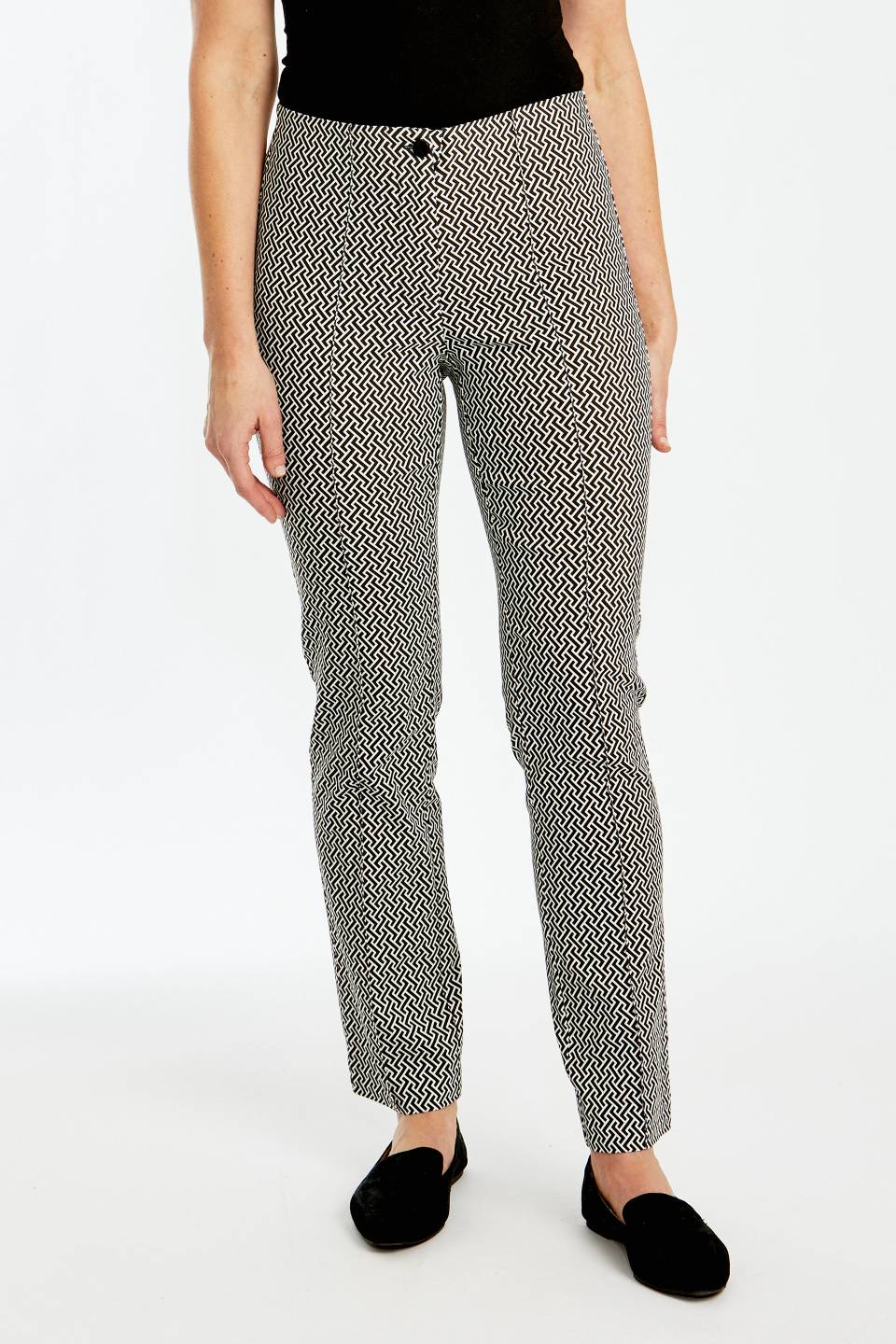 Monogram Bengaline Pant Monogram Print