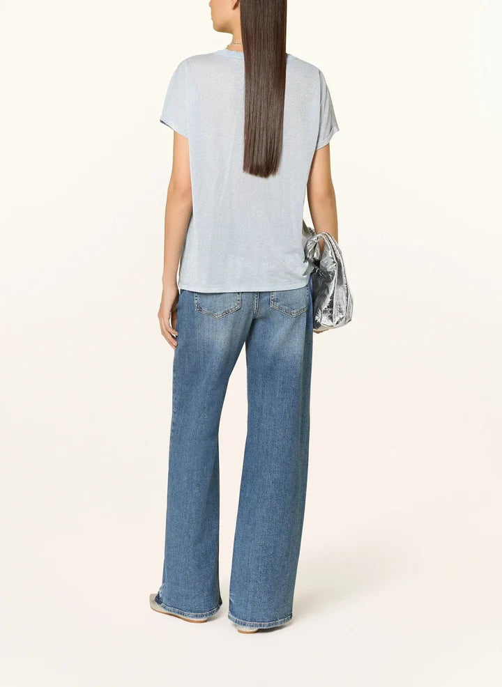 Kilana SS Blouse Skyway