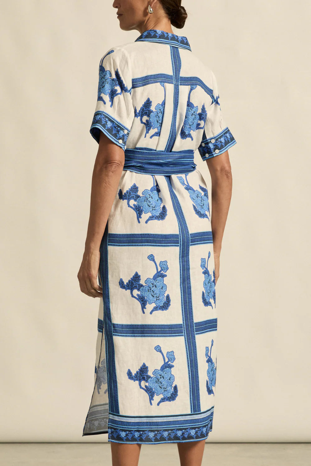 Roam Dress Azure Collage