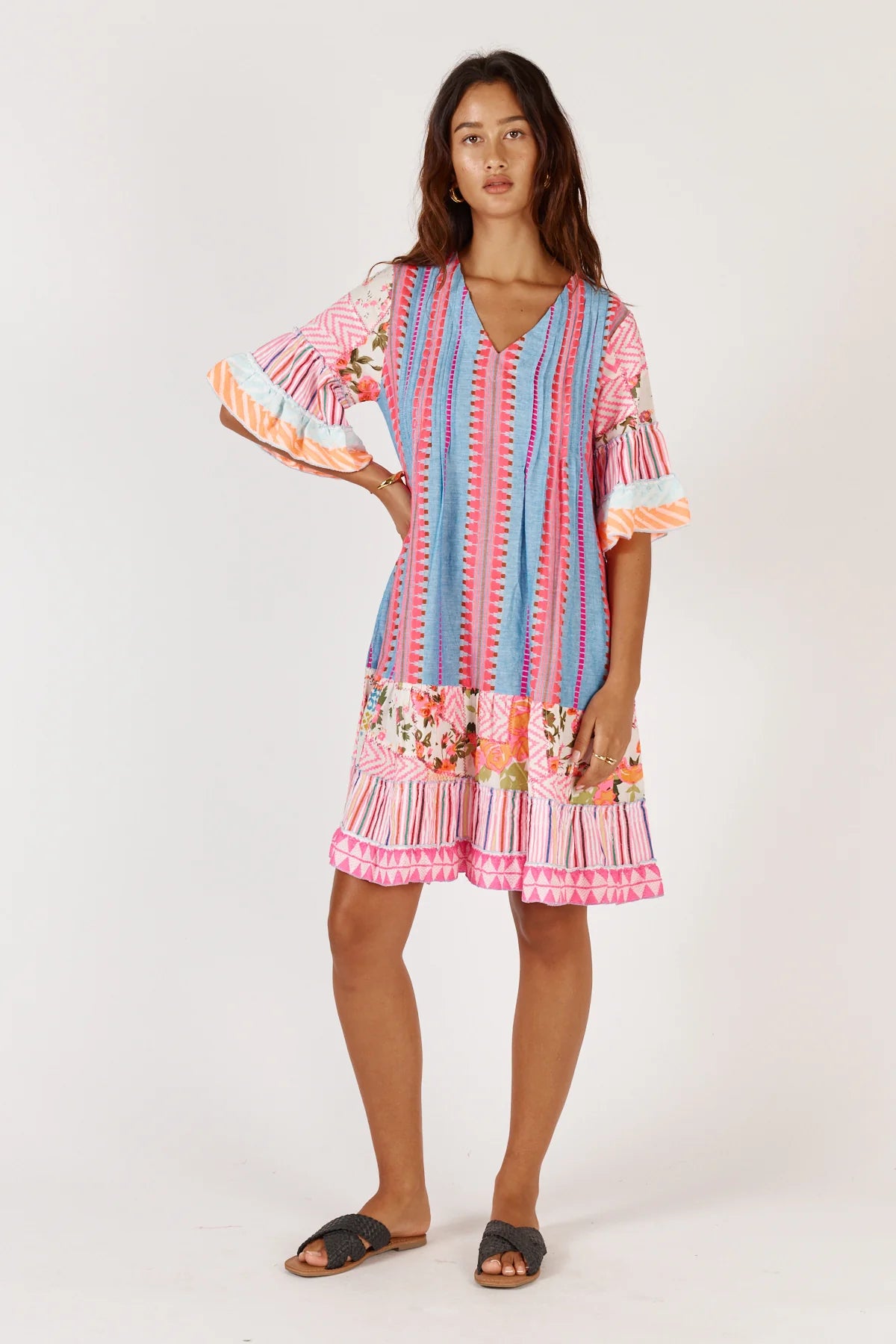Corfu Dress Multi