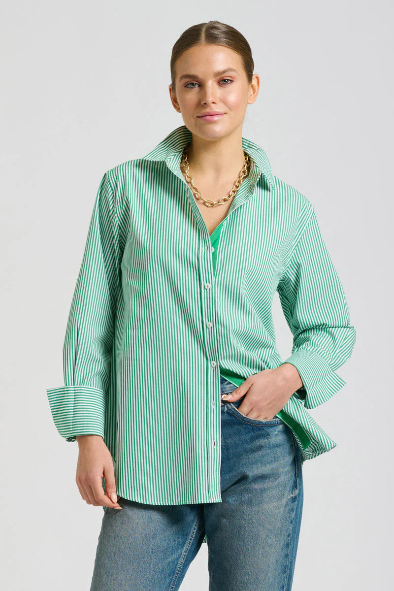 The Elodie Girlfriend Relaxed Shirt