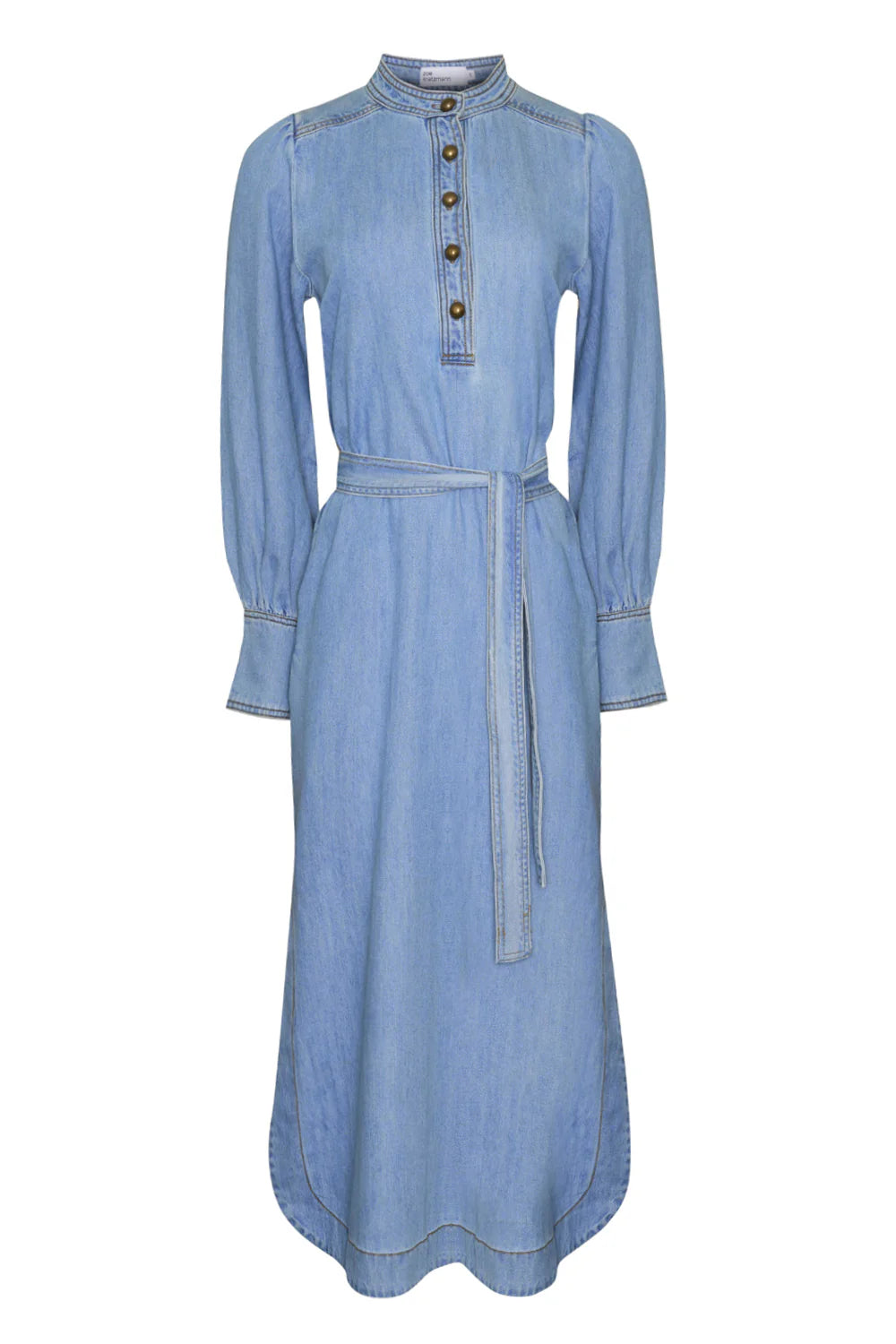 Snapshot Dress Light Wash Denim