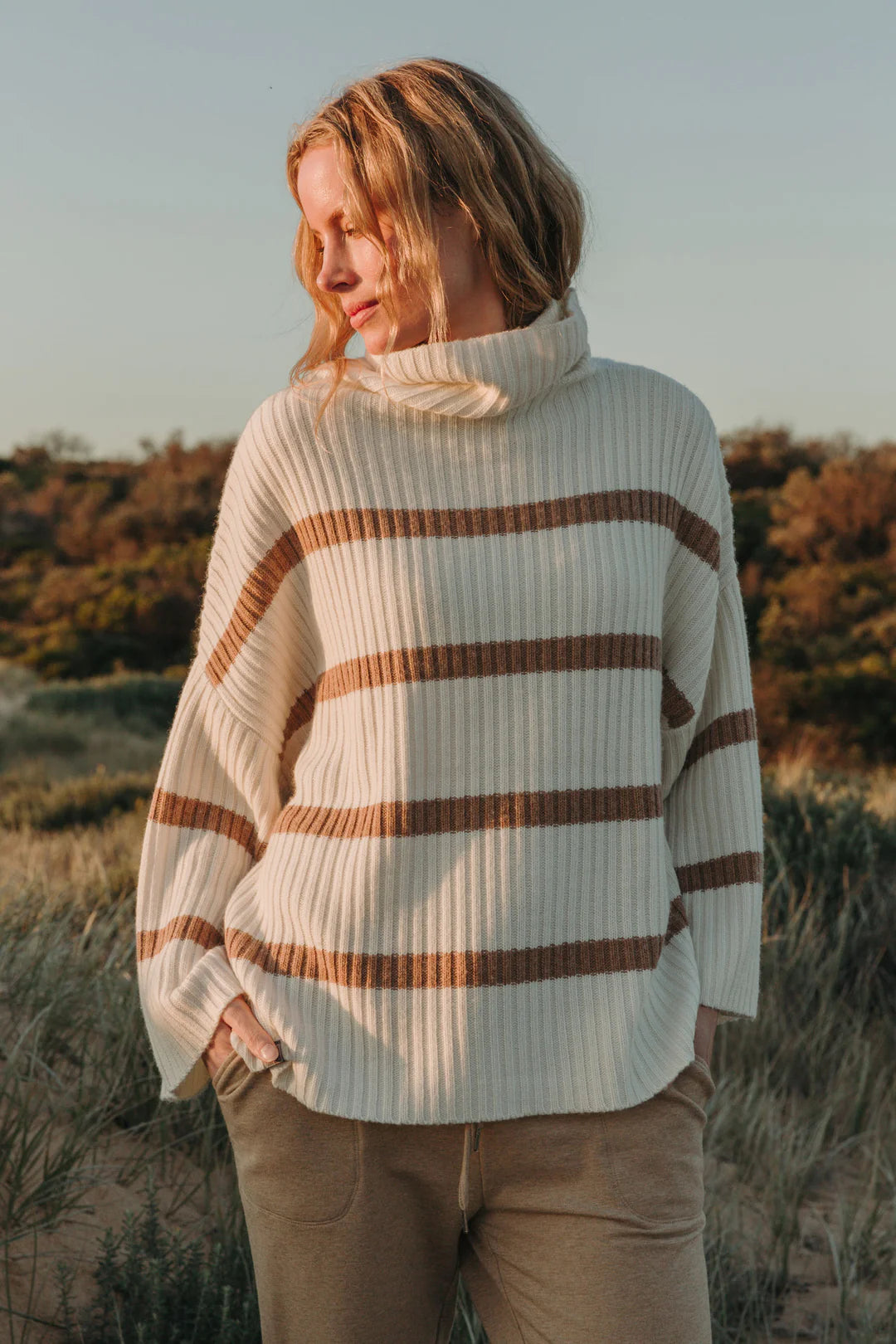 Divine Rib Pullover Vanilla