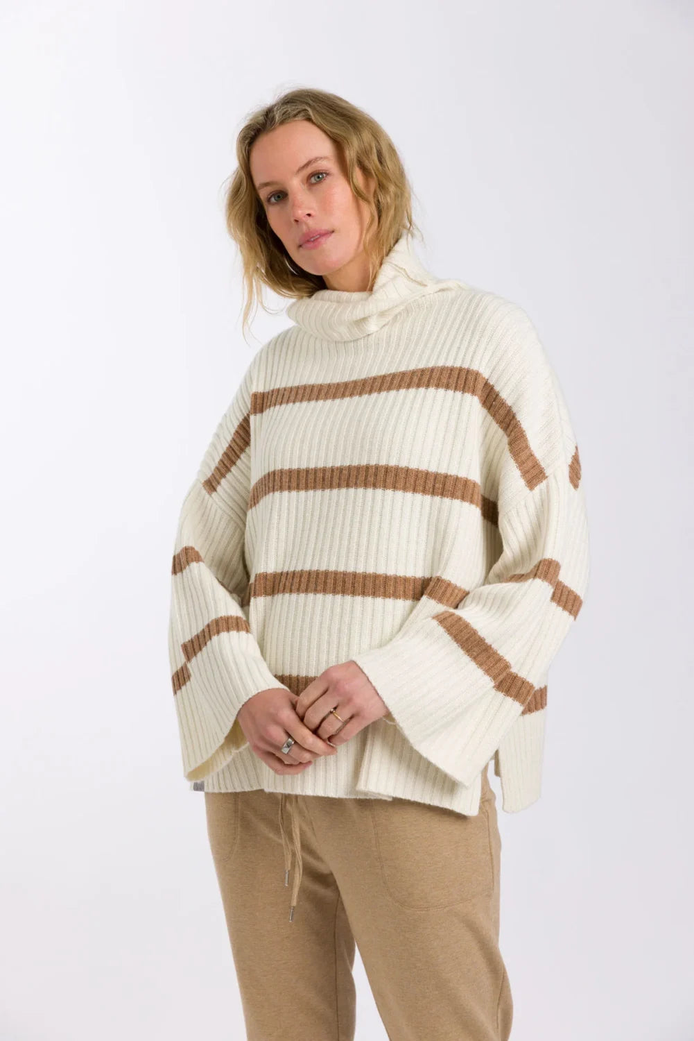 Divine Rib Pullover Vanilla