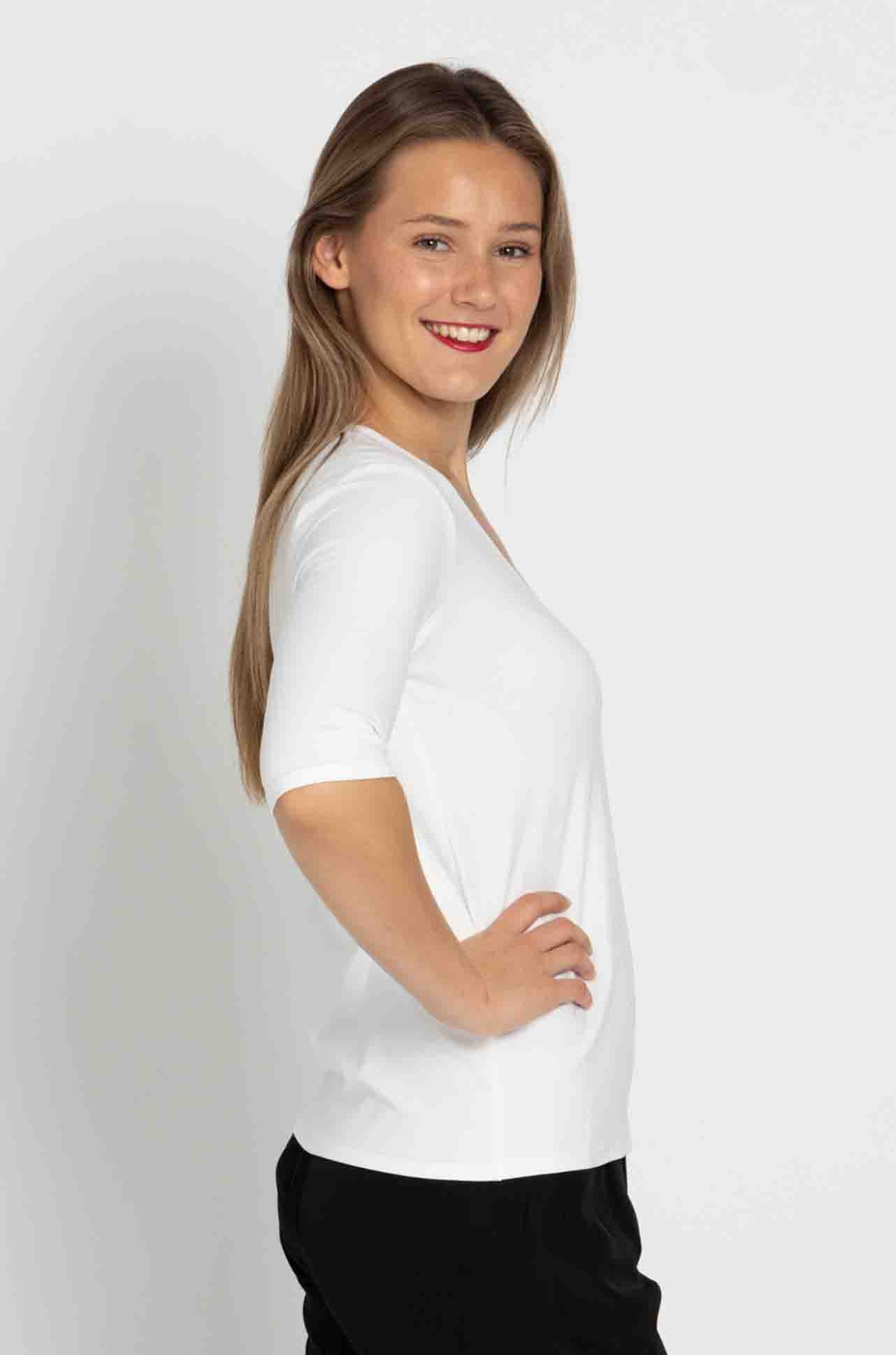 Elbow Top White