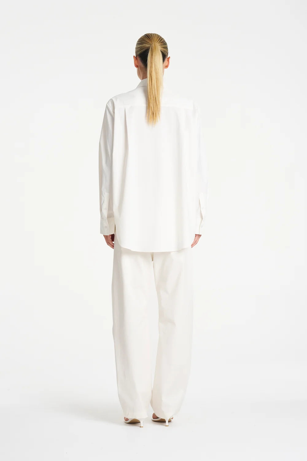 Barrel Leg Pant Gravitene Ivory