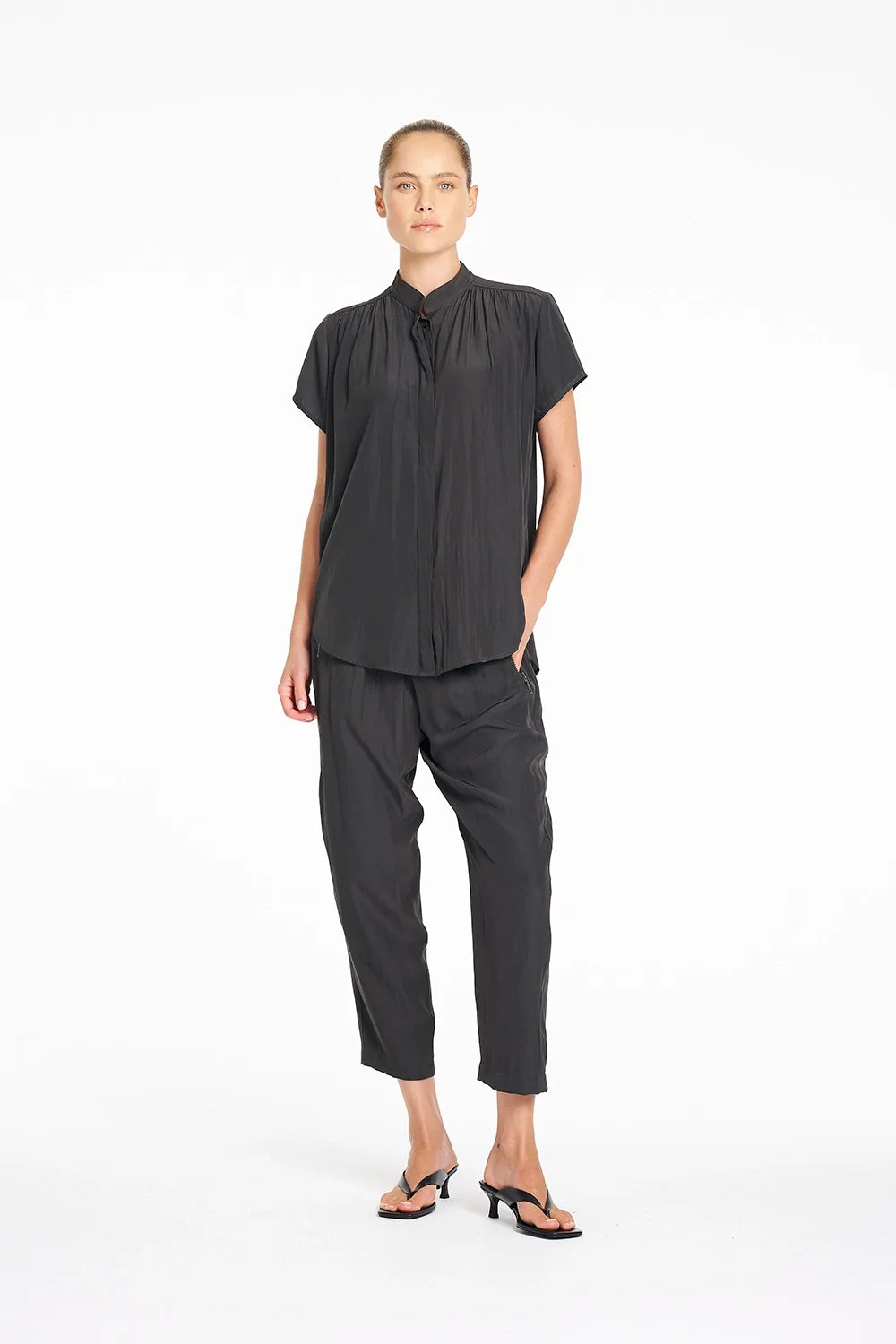 SS Soft Blouse Mache Bark