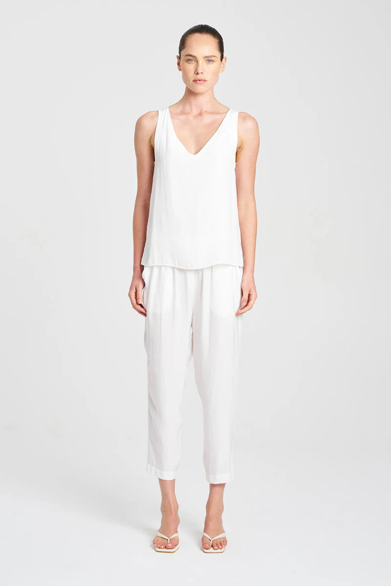 Audrey Tank White