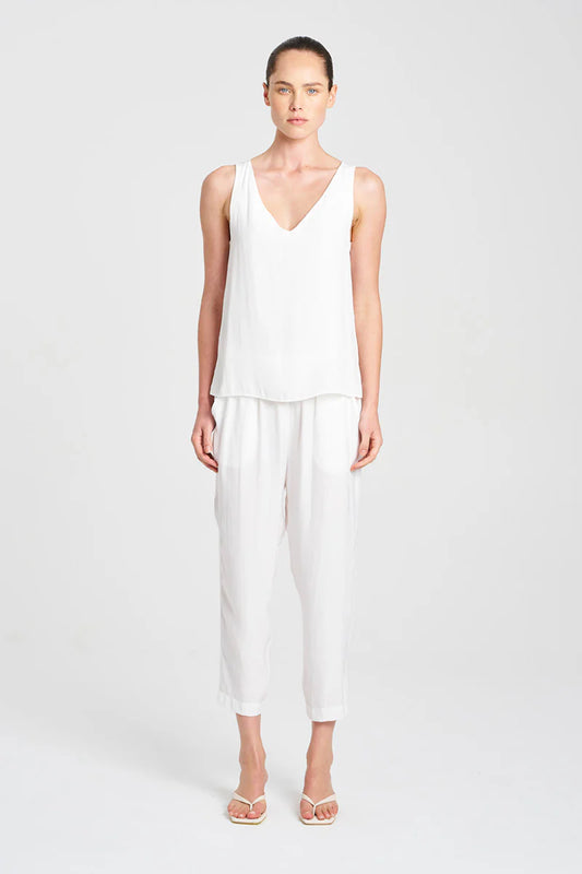 Audrey Tank White