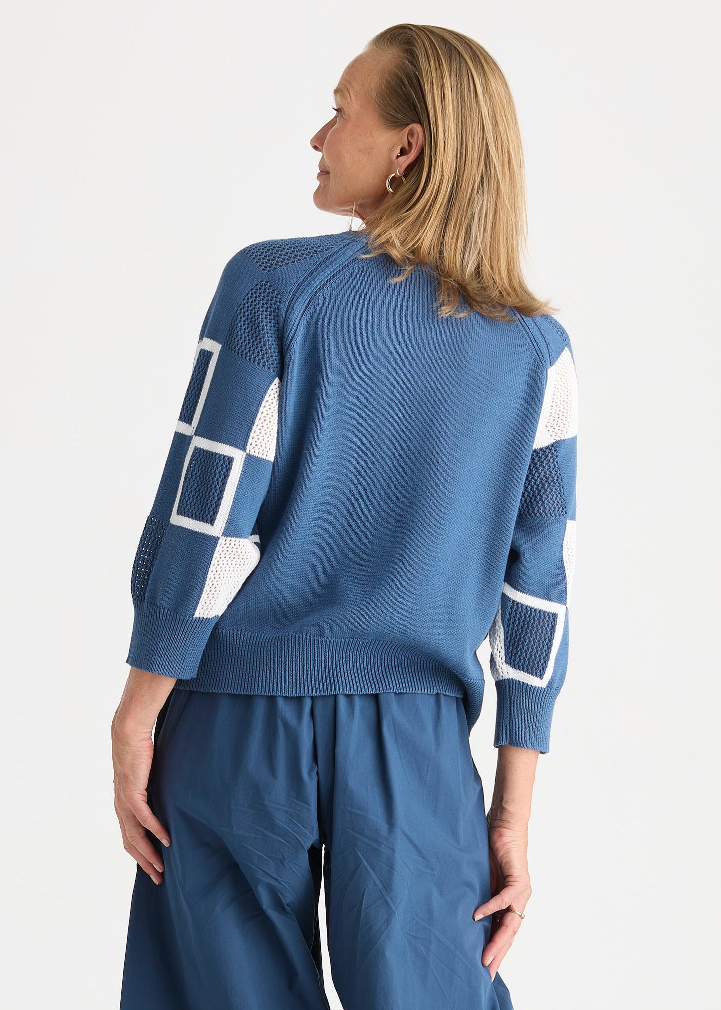 Patch Pointelle Top