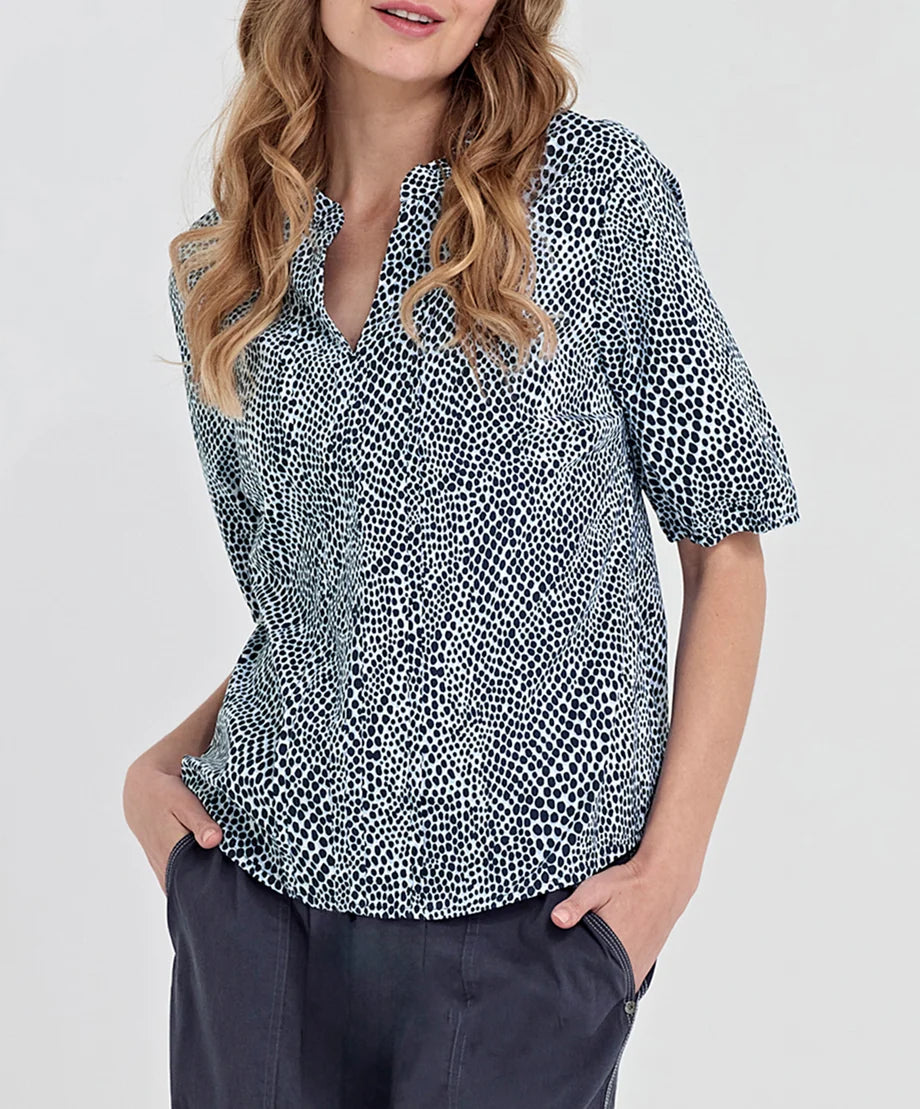 Acrobat Dot Top Print
