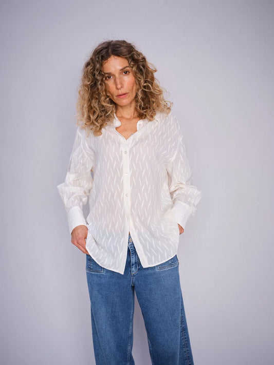 Britze Cotton Shirt Ecru
