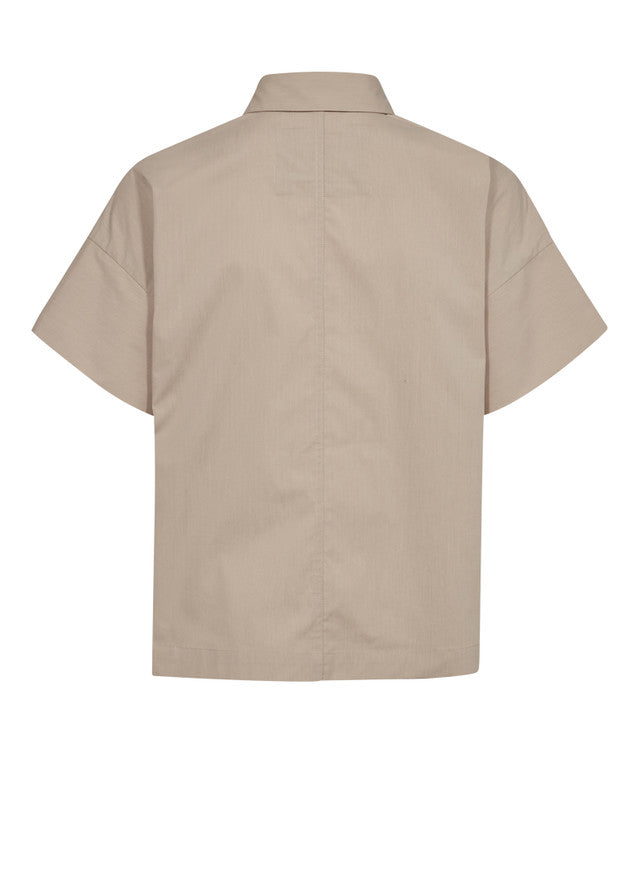 Tazhi Cotny Shirt Feather Gray