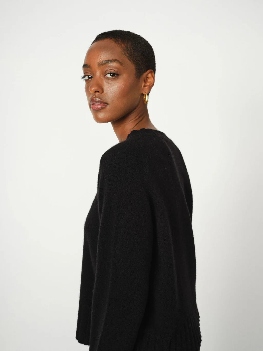 Zari Cashmere Crewneck Knit
