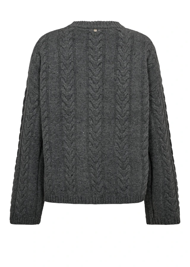Bryndis Crewneck Knit Mocking Bird