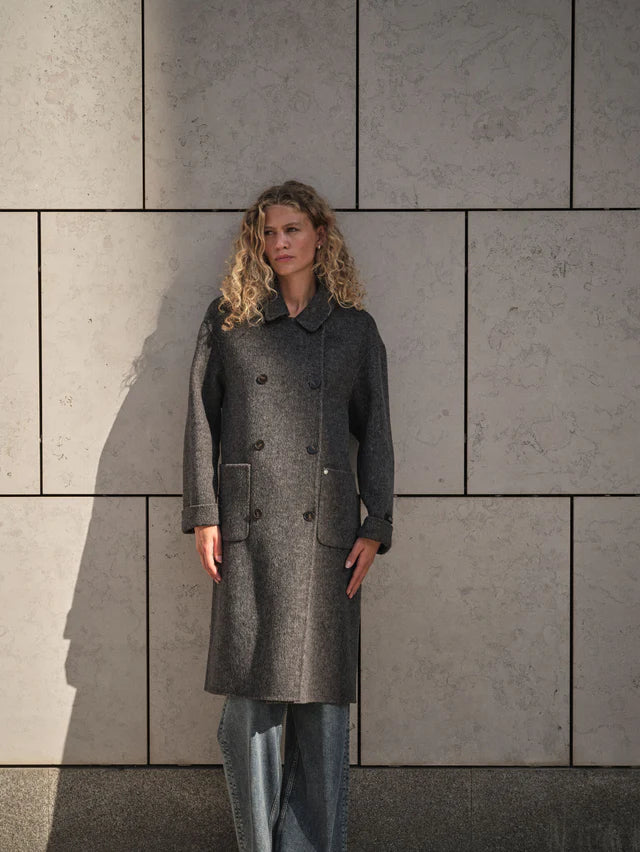 Lucca Barkley Wool Coat