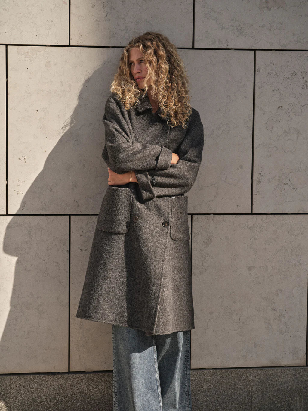 Lucca Barkley Wool Coat
