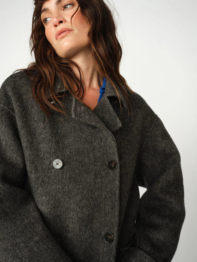 Lucca Barkley Wool Coat