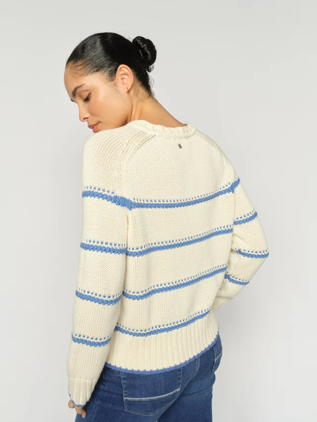 Rola Bine Stripe Crewneck Knit Rine