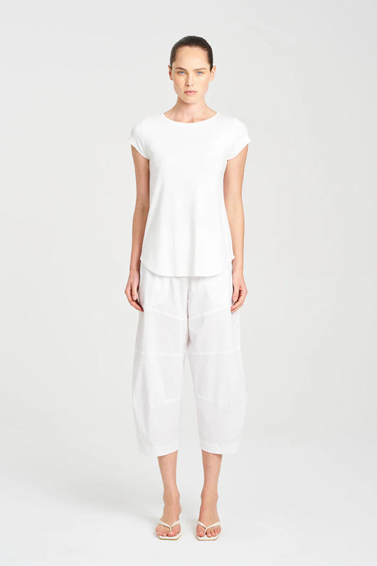 Cafe T Matte Jersey White