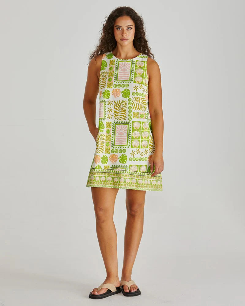 Emmett Tie Back Shift Dress