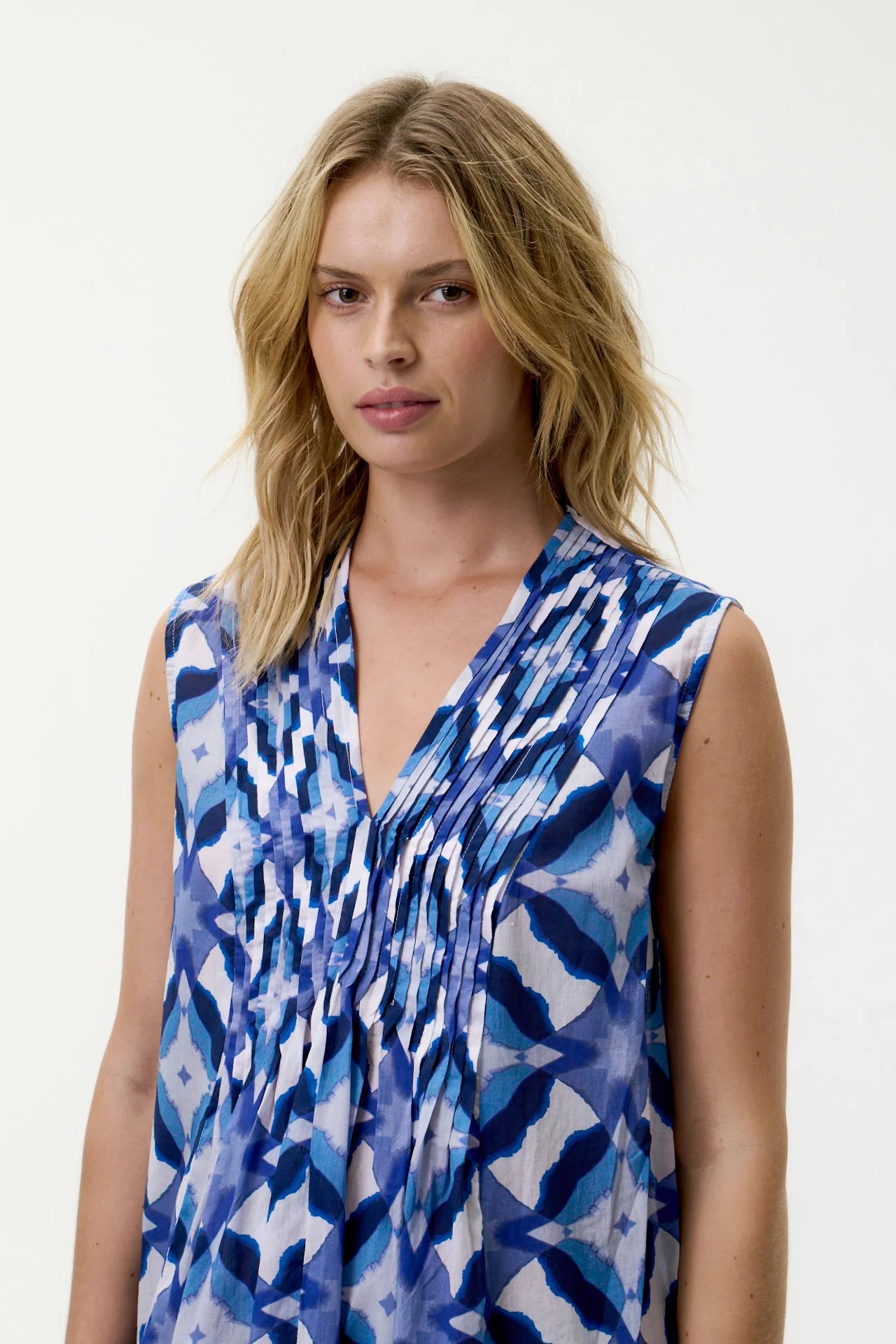 Tommy Floreat Blue Ikat