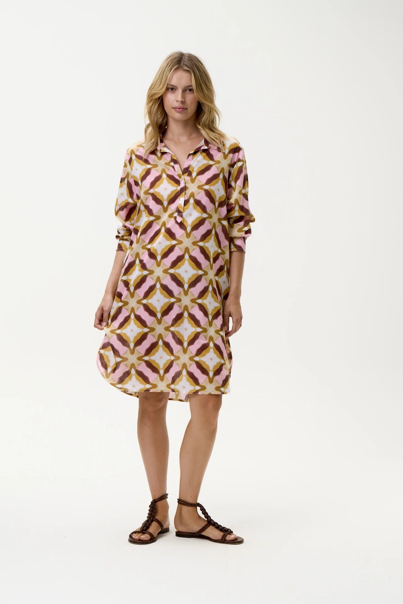 Tobago Middy Gilli Pink Ikat