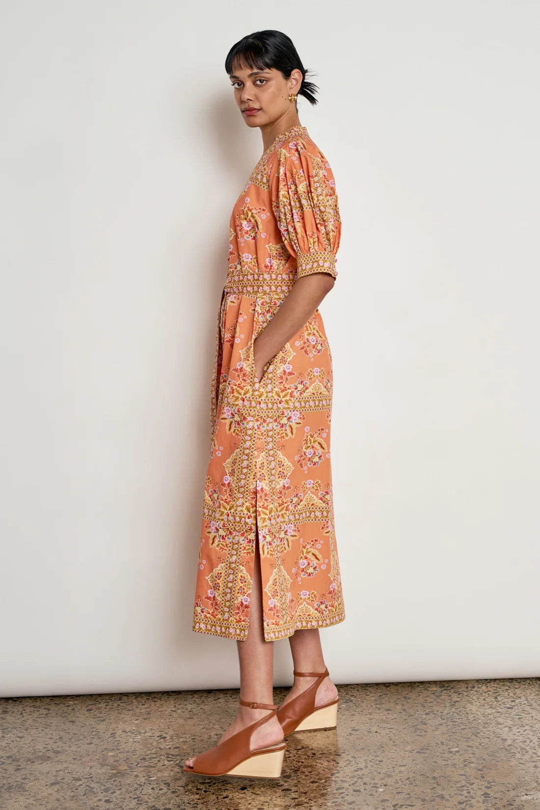 Impart Dress Marigold Glow