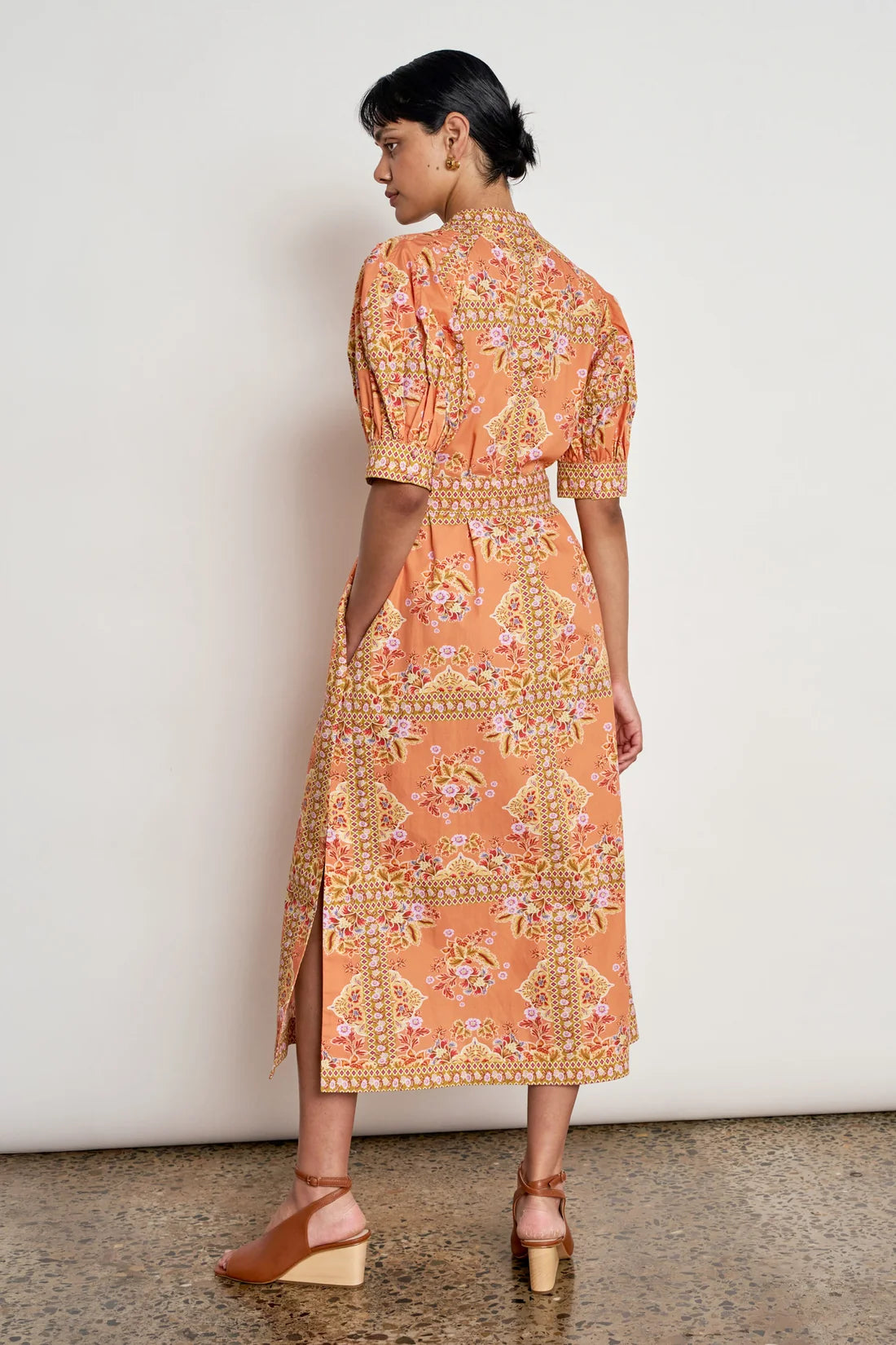 Impart Dress Marigold Glow