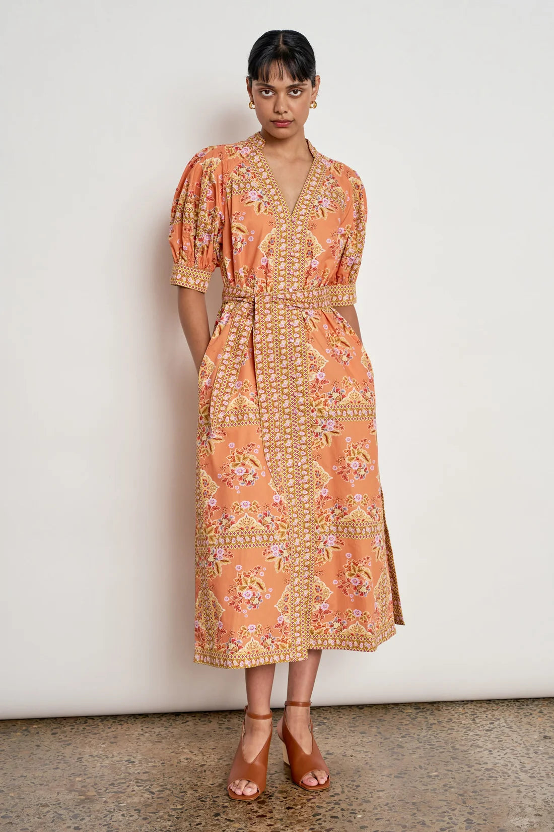 Impart Dress Marigold Glow